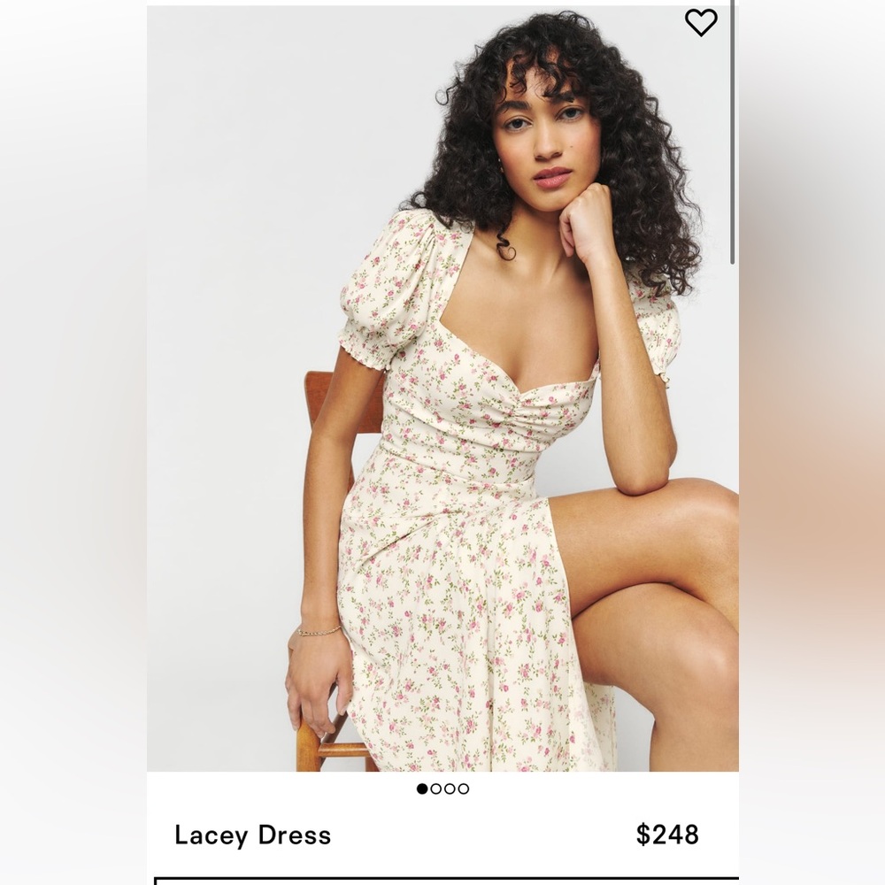 Lacey dress size 6. Worn once to take pictures